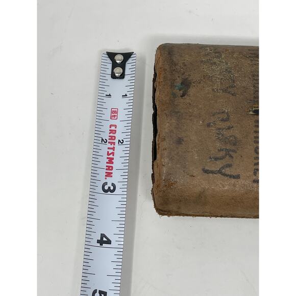 Vintage LEATHER Wrapped Novelty Liquor BOOZE HOOCH Bottle - Picture 11 of 11